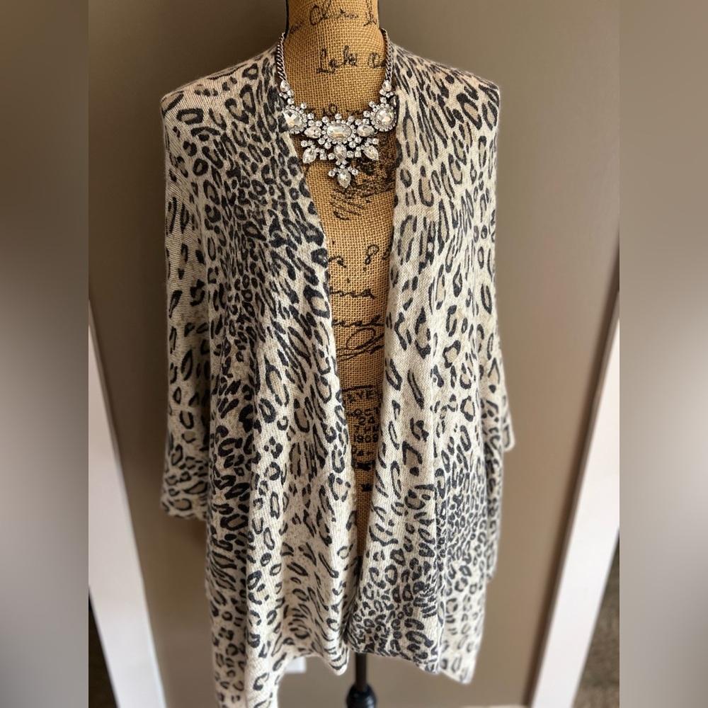 Animal Print Kimono by Simply Noelle, Second Hand, One Size, $25